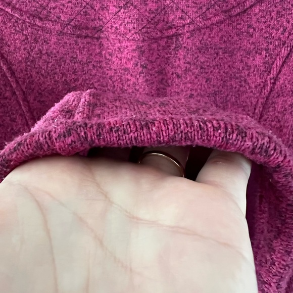 The North Face Fuschia Thick 1/4 Zip S - Picture 7 of 7
